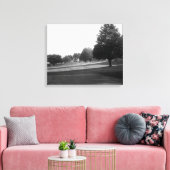 Uitzicht van de Fairway Lake Gold Course bij de Ol Canvas Afdruk (Insitu (Woonkamer))