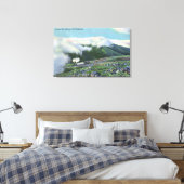 Uitzicht van de fameuze Cog-spoorweg Canvas Afdruk (Insitu (Slaapkamer))