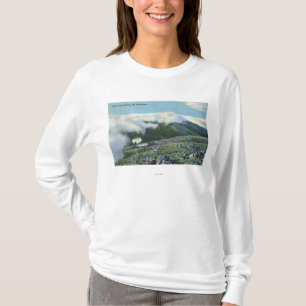 Uitzicht van de fameuze Cog-spoorweg T-shirt