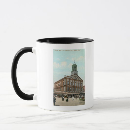 Uitzicht van de Faneuil Hall Mok (Links)