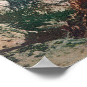 Uitzicht van de Fissures en Yosemite Valley Poster (Hoek)
