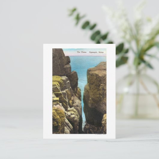 Uitzicht van de Flume Briefkaart (Staand voorkant)