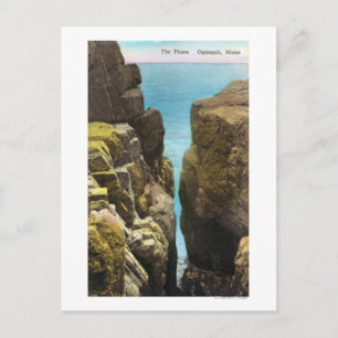 Uitzicht van de Flume Briefkaart