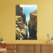 Uitzicht van de Flume Canvas Afdruk (Insitu (Woonkamer))