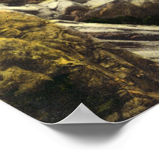 Uitzicht van de Flume Poster (Hoek)