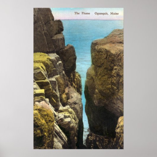 Uitzicht van de Flume Poster (Voorkant)