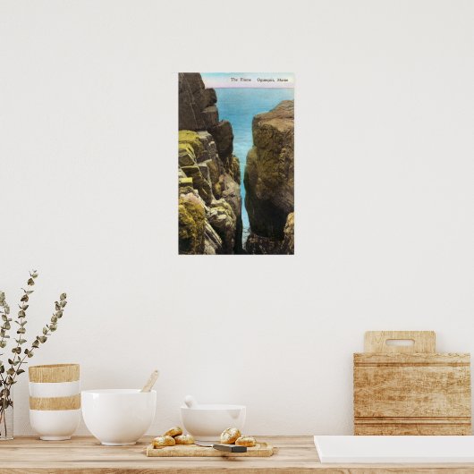 Uitzicht van de Flume Poster (Keuken)