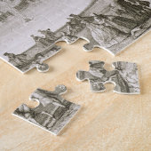 Uitzicht van de fontein Neptune, Versailles (engra Legpuzzel (Zijkant)