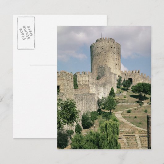 Uitzicht van de Fort, begonnen in 1452 Briefkaart (Voorkant / Achterkant)