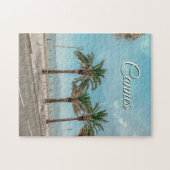 Uitzicht van de Franse Riviera in Cannes Frankrijk Legpuzzel (Horizontaal)