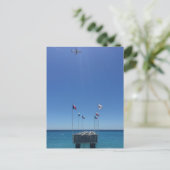 Uitzicht van de Franse Riviera in het Briefkaart v (Staand voorkant)