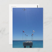 Uitzicht van de Franse Riviera in het Briefkaart v (Voorkant / Achterkant)