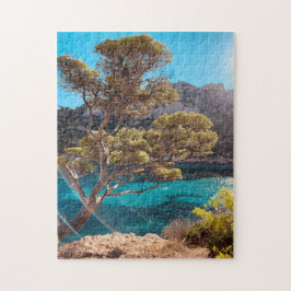 Uitzicht van de Franse Riviera in Marseill Frankri Legpuzzel