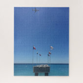 Uitzicht van de Franse Riviera in Nice Frankrijk Legpuzzel (Verticaal)