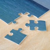 Uitzicht van de Franse Riviera in Nice Frankrijk Legpuzzel (Zijkant)