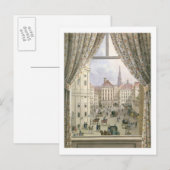 Uitzicht van de Freyung, Wenen, 1825 (gouache op p Briefkaart (Voorkant / Achterkant)