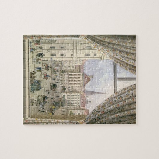 Uitzicht van de Freyung, Wenen, 1825 (gouache op p Legpuzzel (Horizontaal)