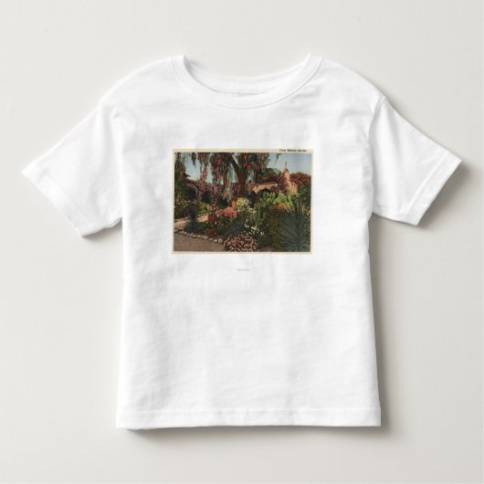 Uitzicht van de Front Mission Garden Kinder Shirts (Voorkant)