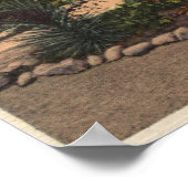 Uitzicht van de Front Mission Garden Poster (Hoek)