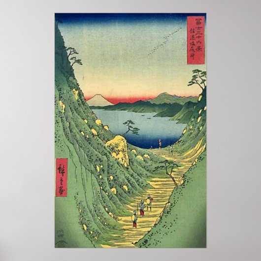 Uitzicht van de Fuji 29 Poster (Voorkant)