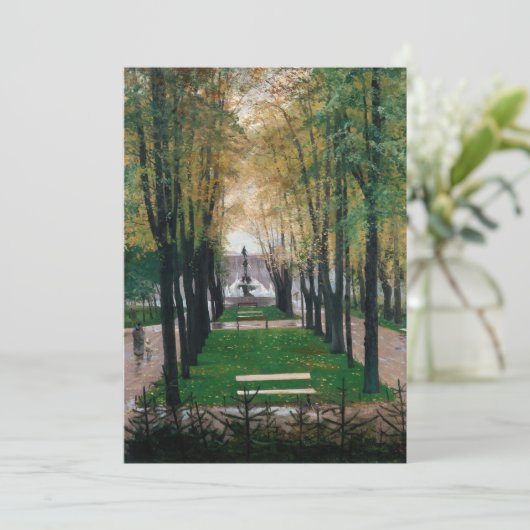 Uitzicht van de Fürstenberg-galerij | Hugo Birger (Staand voorkant)