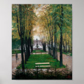 Uitzicht van de Fürstenberg-galerij | Hugo Birger Poster (Voorkant)