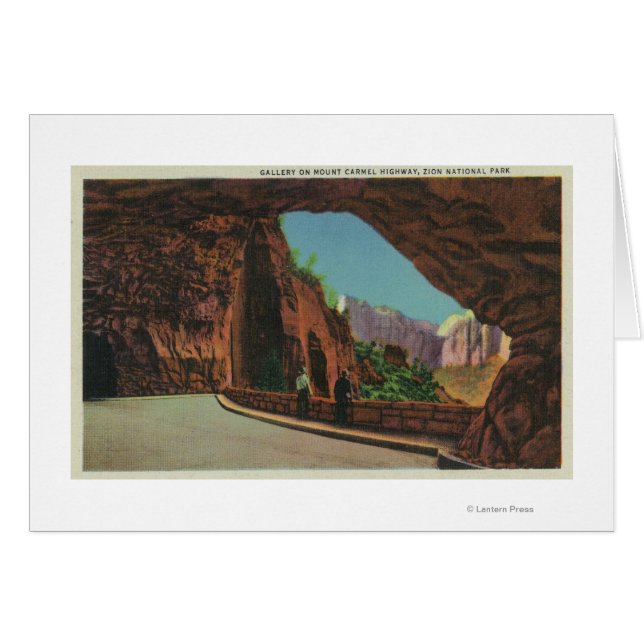 Uitzicht van de galerij op de Carmel Highway (Voorkant Horizontaal)