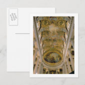 Uitzicht van de galerij van de Koning en afgewatte Briefkaart (Voorkant / Achterkant)