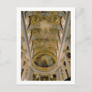 Uitzicht van de galerij van de Koning en afgewatte Briefkaart