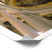 Uitzicht van de galerij van de Koning en afgewatte Poster (Hoek)