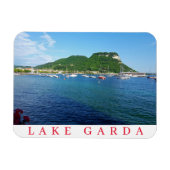 Uitzicht van de Garda-rockkoelkast Magneet (Horizontaal)