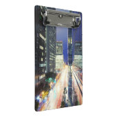 Uitzicht van de gebouwen van het financiële distri mini klembord (Schuin)