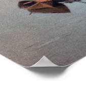 Uitzicht van de gedockte zeilboot bij het Utah Lak Poster (Hoek)