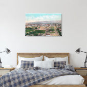 Uitzicht van de gemeente Pocatello, ID Canvas Afdruk (Insitu (Slaapkamer))