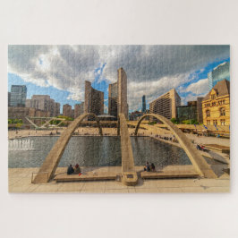 Uitzicht van de gemeente Toronto, Canada Legpuzzel
