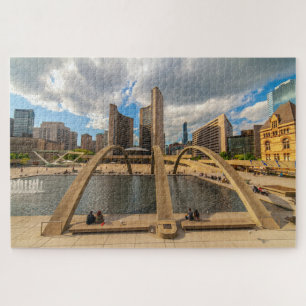 Uitzicht van de gemeente Toronto, Canada Legpuzzel