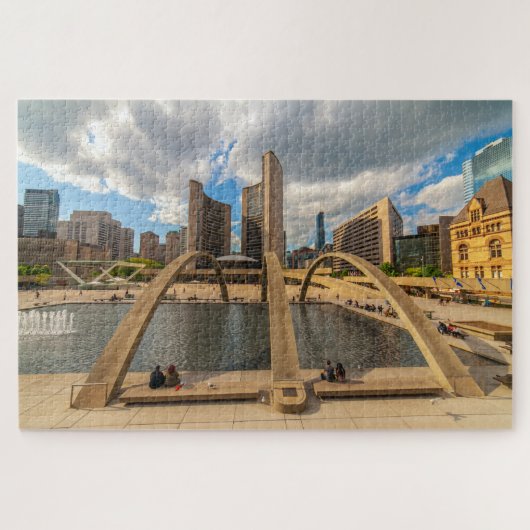 Uitzicht van de gemeente Toronto, Canada Legpuzzel (Horizontaal)
