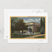 Uitzicht van de gemeenteraad van Auditorium Briefkaart (Voorkant / Achterkant)