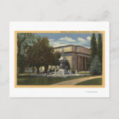 Uitzicht van de gemeenteraad van Auditorium Briefkaart (Voorkant)