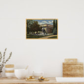Uitzicht van de gemeenteraad van Auditorium Poster (Keuken)