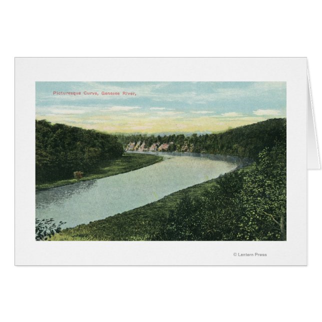 Uitzicht van de Genesee (Voorkant Horizontaal)