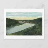 Uitzicht van de Genesee Briefkaart (Voorkant)