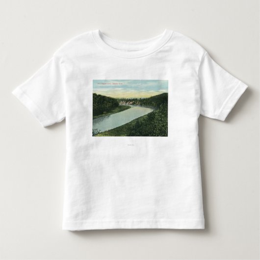 Uitzicht van de Genesee Kinder Shirts (Voorkant)