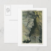 Uitzicht van de getuigen van de Grotto's Briefkaart (Voorkant / Achterkant)