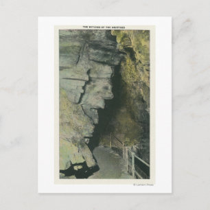 Uitzicht van de getuigen van de Grotto's Briefkaart