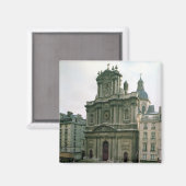 Uitzicht van de gevel, gebouwd 1627-41 magneet (Voorkant / Achterkant)