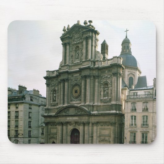 Uitzicht van de gevel, gebouwd 1627-41 muismat (Voorkant)