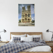 Uitzicht van de gevel in het westen canvas afdruk (Insitu (Slaapkamer))