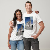 Uitzicht van de gevel in het westen t-shirt (Unisex)