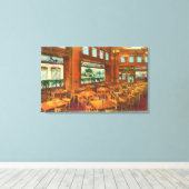 Uitzicht van de Golden Pheasant Canvas Afdruk (Insitu (Houten vloer))